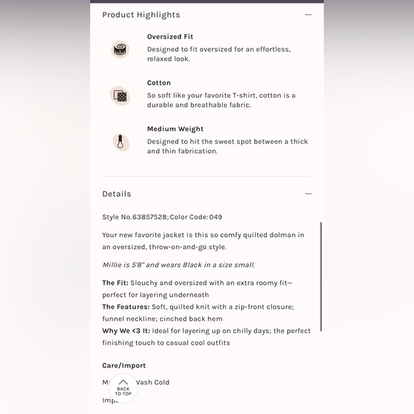 Free People Chloe Dolman Chambray Denim Quilted Jacket size S - Picture 9 of 11